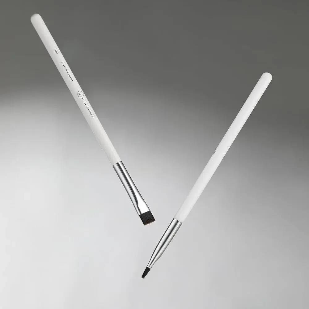188 White flat Eyebrow Concealer Eyeliner Definer Makeup Brush